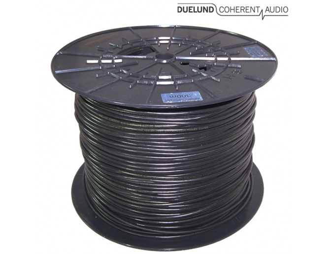 Duelund DCA12GA 600v Tinned Copper Multistrand - Polycast Sleeving Power Cable (cut-sales)