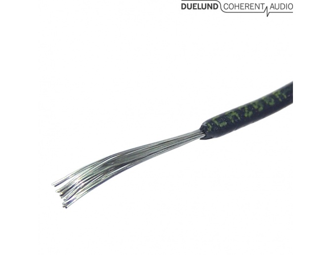 Duelund DCA12GA 600v Tinned Copper Multistrand polycast sleeving Power Cable (cut-sales)