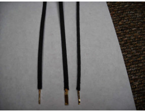 Duelund 2.0 Flat Silver Silk in Oil Wire Speaker/Interconnect Cables 0.5m (cut-sales)