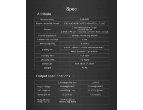 Topping BC3 Bluetooth LDAC DAC receiver with Line-Out