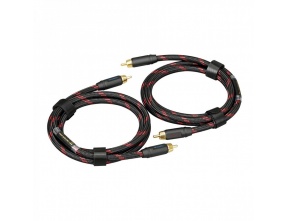 Topping TCR2-25 Silver Plated OFC Copper RCA Cable (different lengths)