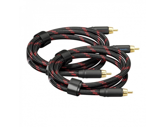 Topping TCR2-25 Silver Plated OFC Copper RCA Cable (different lengths)