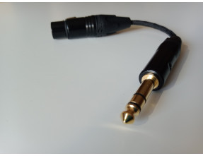 Cavo Adattatore XLR 4-pin femmina/jack 6.35mm maschio ad alta qualità