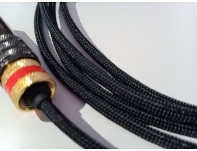 Duelund Round Silver pure silver RCA cables (Pair)