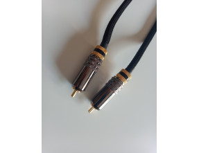 Duelund Flat Silver pure silver RCA flagship cables (Pair)