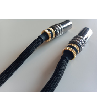 Duelund Flat Silver pure silver RCA flagship cables (Pair)