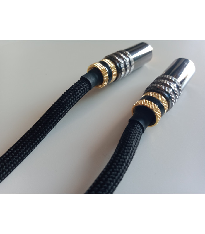 Duelund Flat Silver pure silver RCA flagship cables (Pair)