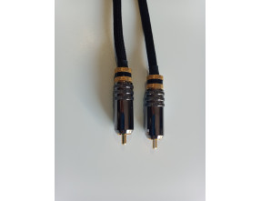 Duelund Flat Silver pure silver RCA flagship cables (Pair)
