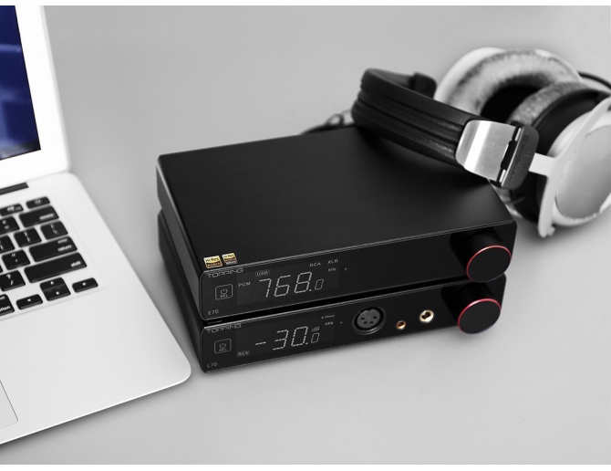 Topping L70 Amplificatore per cuffie Bilanciato NFCA desktop