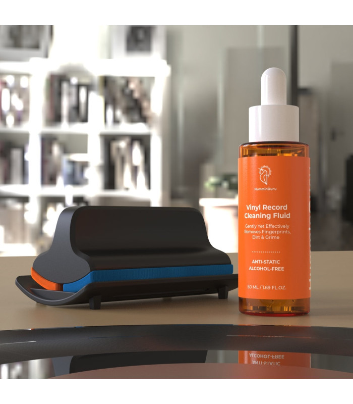 HumminGuru I-Brush Vinyl Record Cleaning Kit