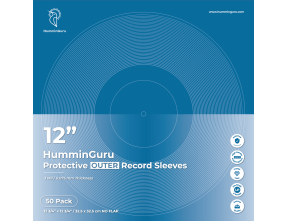 HumminGuru 12" custodie protettive esterne per vinili (confezione da 50) V2.0