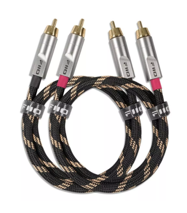 FiiO LR-RCA4M Coppia di cavi RCA 0.8m