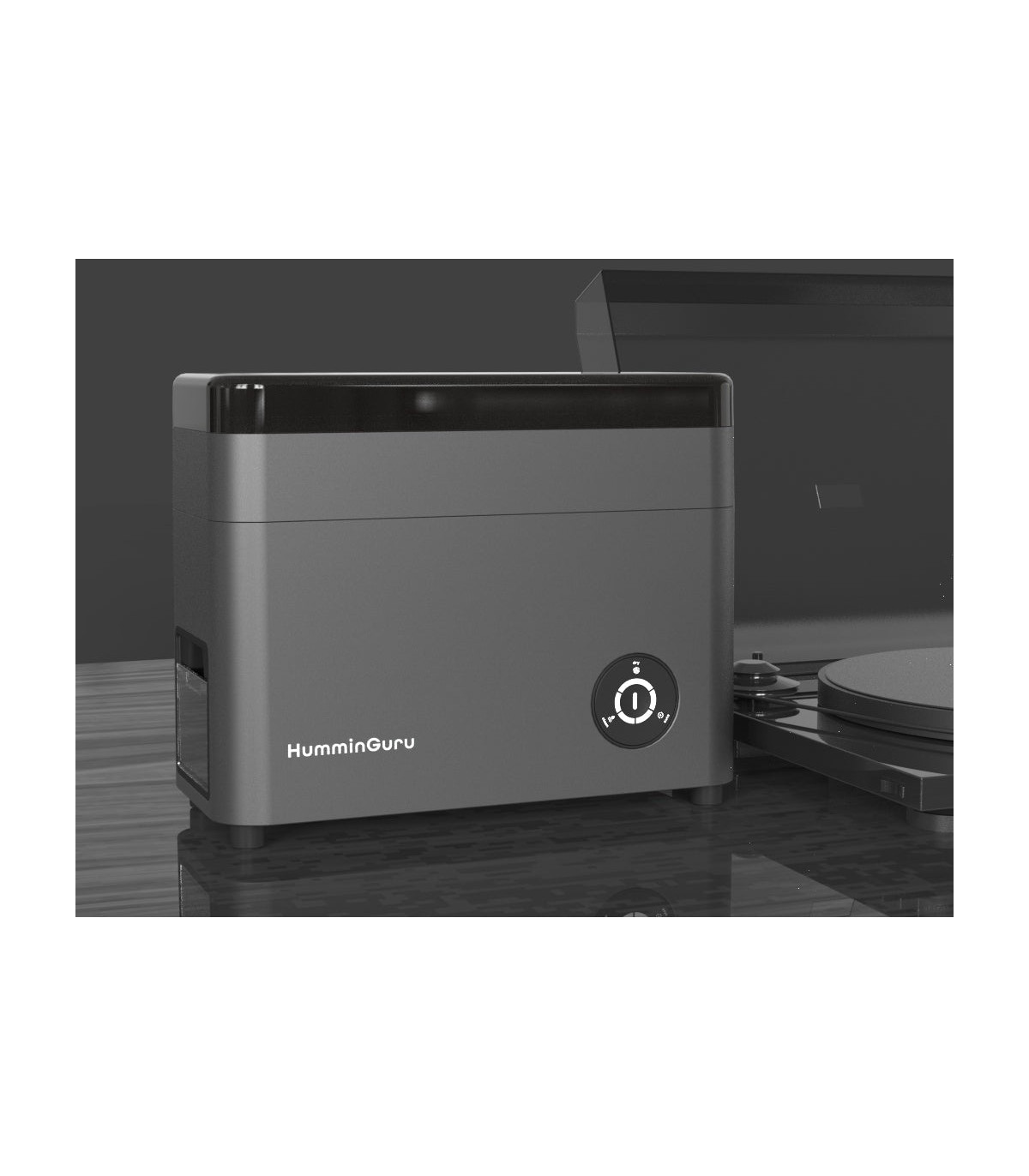 HumminGuru Vinyl Record Cleaner Macchina Lavadischi a Ultrasuoni