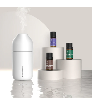 HumminGuru Diffusore di Aromi + Set di Oli Essenziali