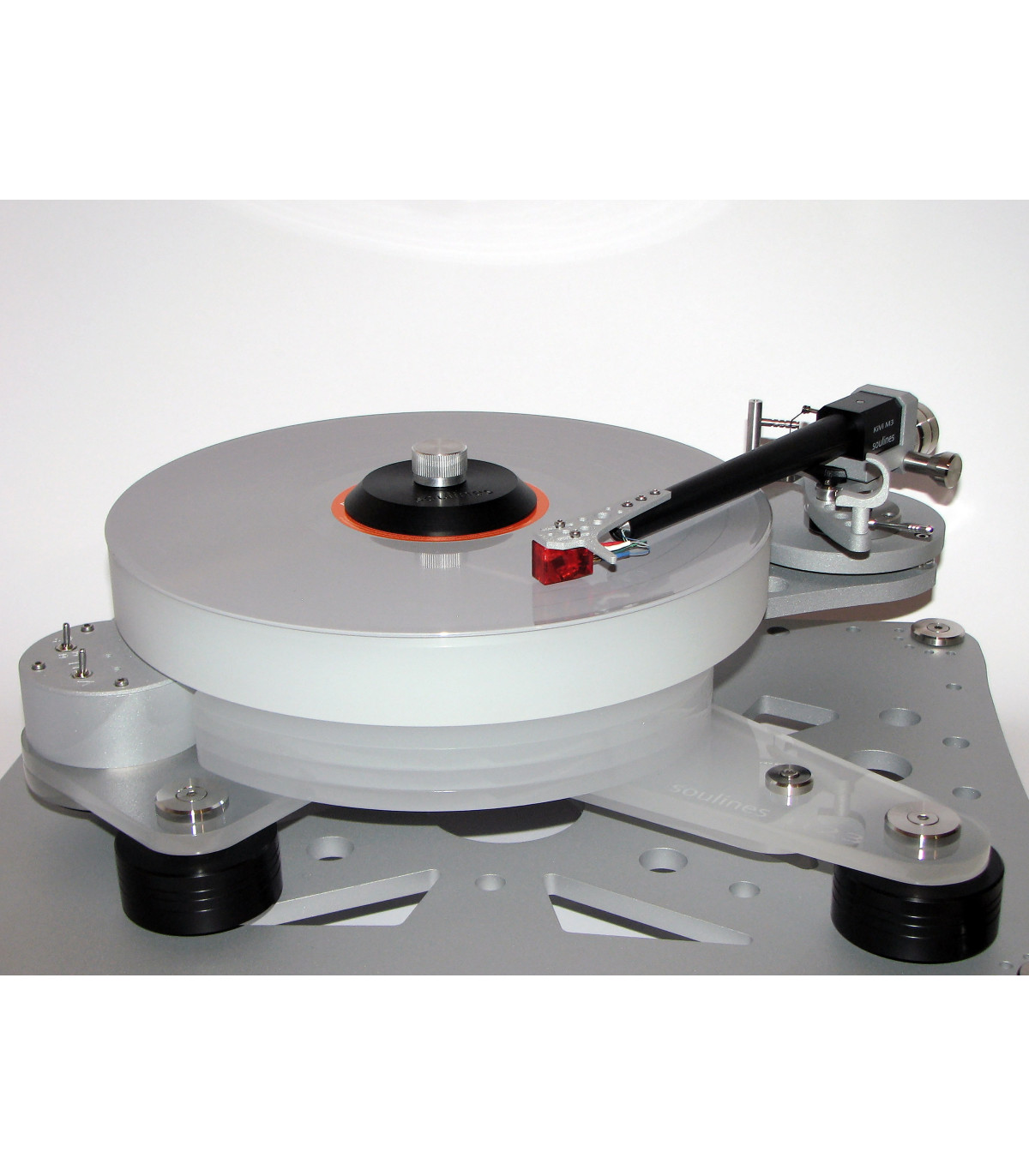 Giradischi Soulines TT23 con braccio KiVi M3