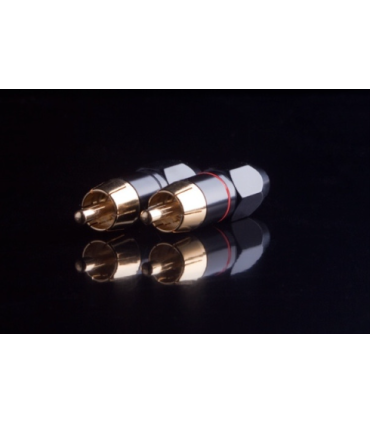 Connettori RCA Crusade Audio Gold (Set di 2)