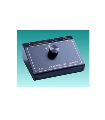 TCC TC-64 Selettore per 4 ingressi audio stereo [b-Stock]