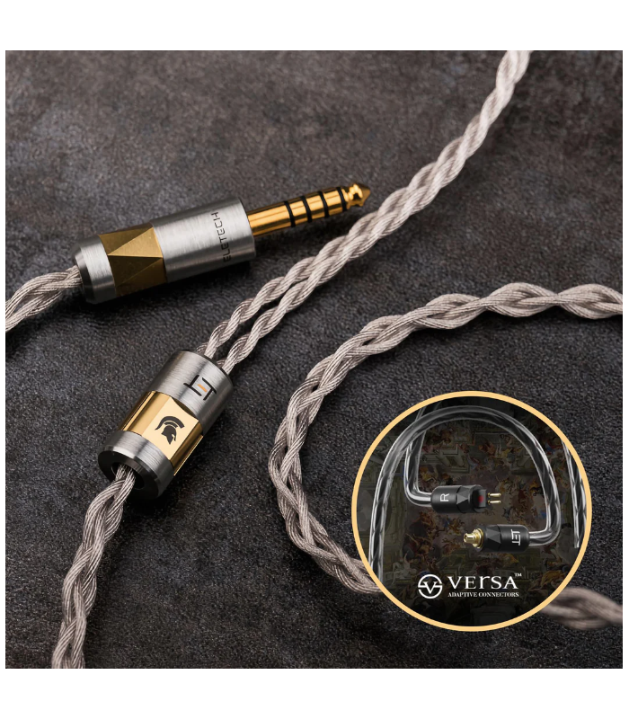 ELETECH ILIAD Gold/Silver IEM Cable [2nd hand]