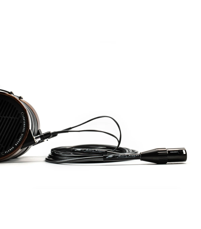 Dragon Cables Silver Dragon Balanced 4-Pin Headphone Cable for Audeze (3 m) [2nd hand]
