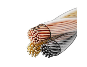 FIIO LC-RE PRO 2025 Cavo auricolari MMCX oro-argento-rame, Type C con connettori intercambiabili 3.5/2.5/4.4mm