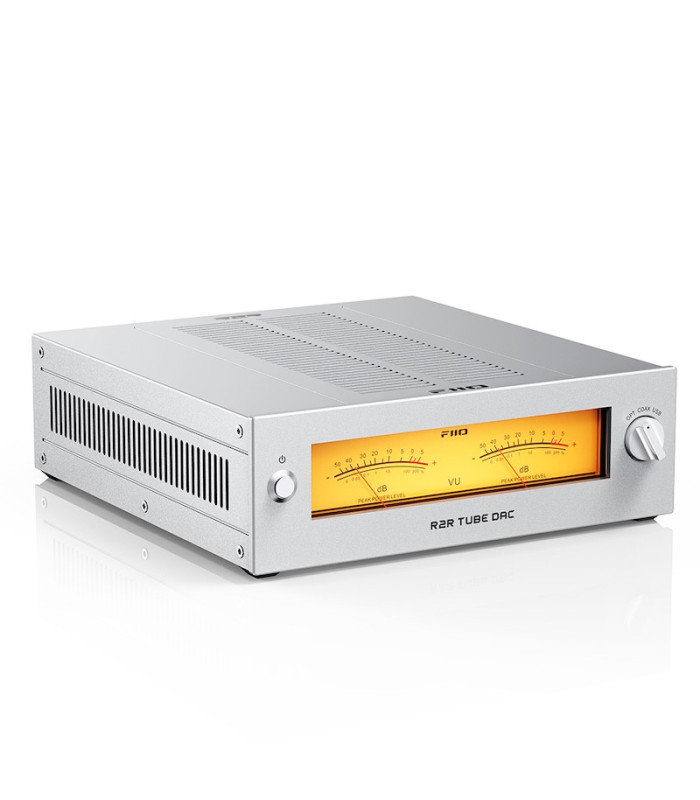 FiiO WARMER DAC USB R2R Valvolare Bilanciato V-Meter