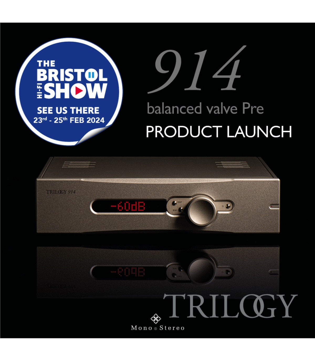 Trilogy Audio Systems 914 Fully Balanced Valve Preamplifier