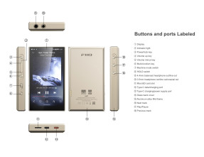 FiiO M21 Lettore Audio Portatile Alta Risoluzione [b-Stock]