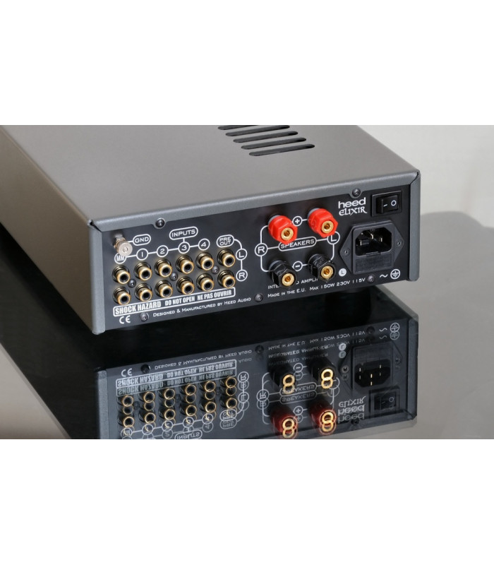 Heed Audio Elixir Amplificatore Integrato con Ingresso Phono e Uscita Cuffia [b-Stock]