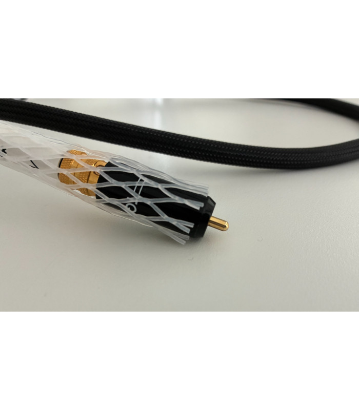 Tellurium Q Digital Black Waveform hf Series RCA Cavo digitale coassiale [usato]