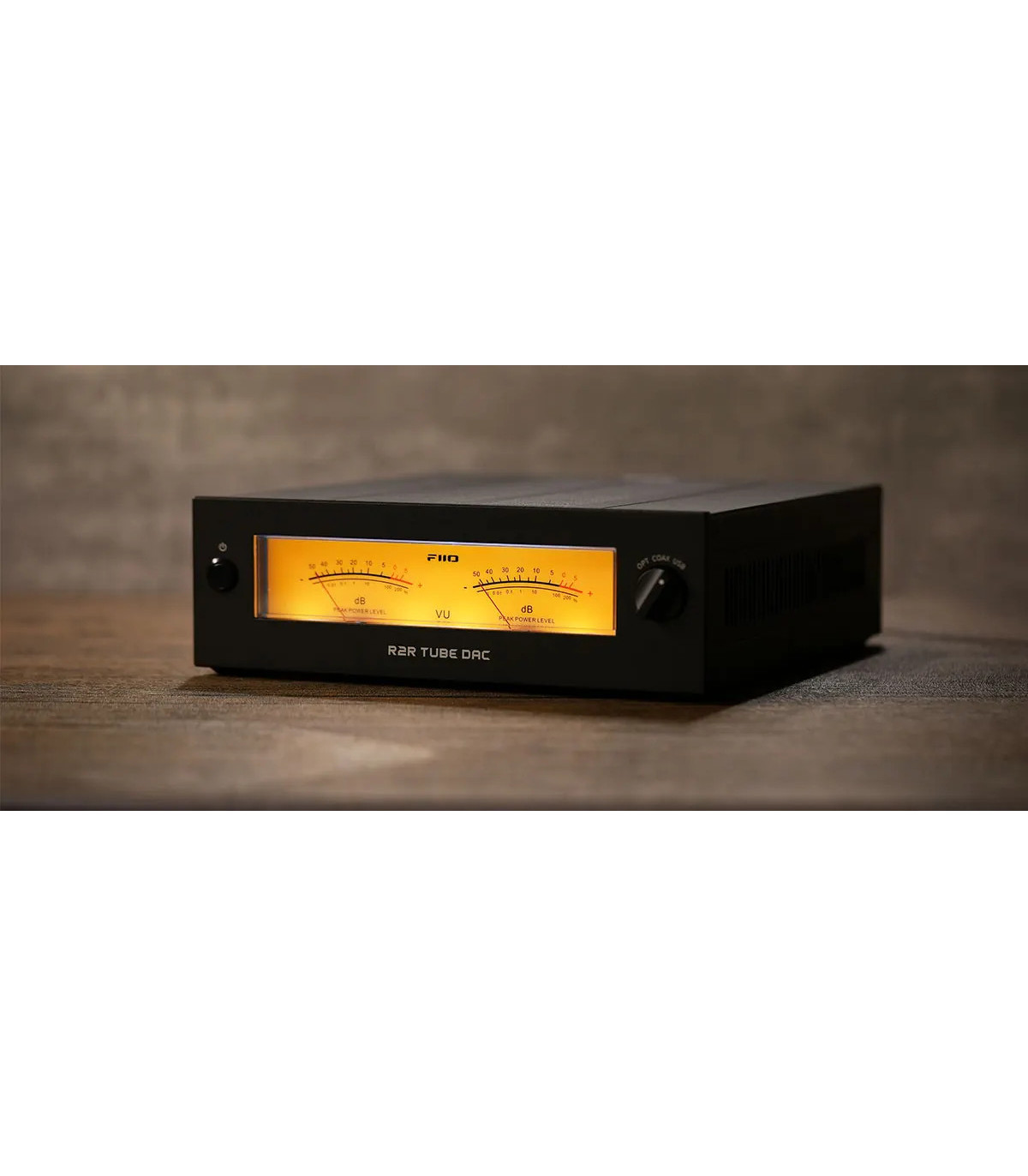 FiiO WARMER R2R V-Meter Fully Balanced Desktop Tube DAC