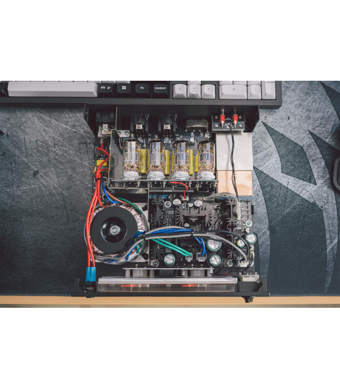 FiiO WARMER DAC USB R2R Valvolare Bilanciato V-Meter