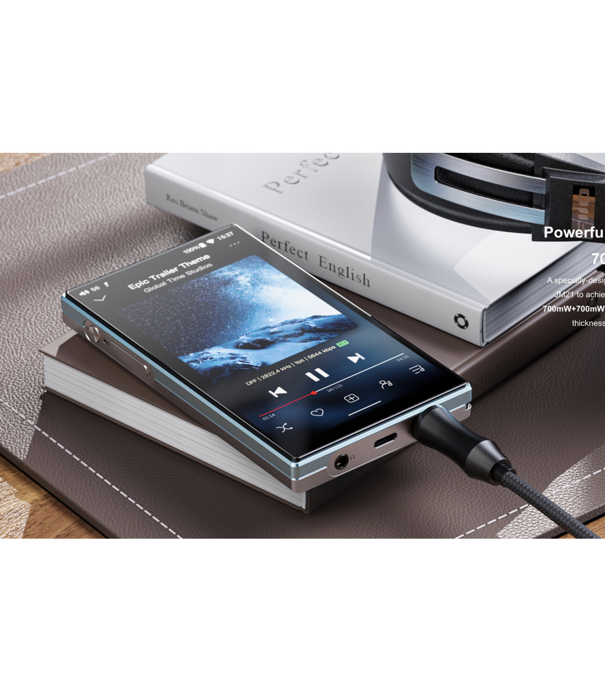 FiiO JM21 (4GB + 64GB) Portable High Resolution Music Player  [b-Stock]