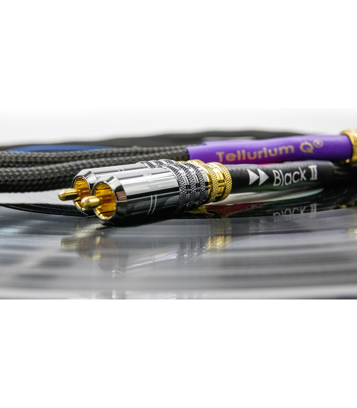 Tellurium Q Black II Turntable RCA Phono Cable