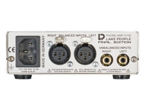 Lake People G100 FE (Final Edition)  Headphone Amplifier