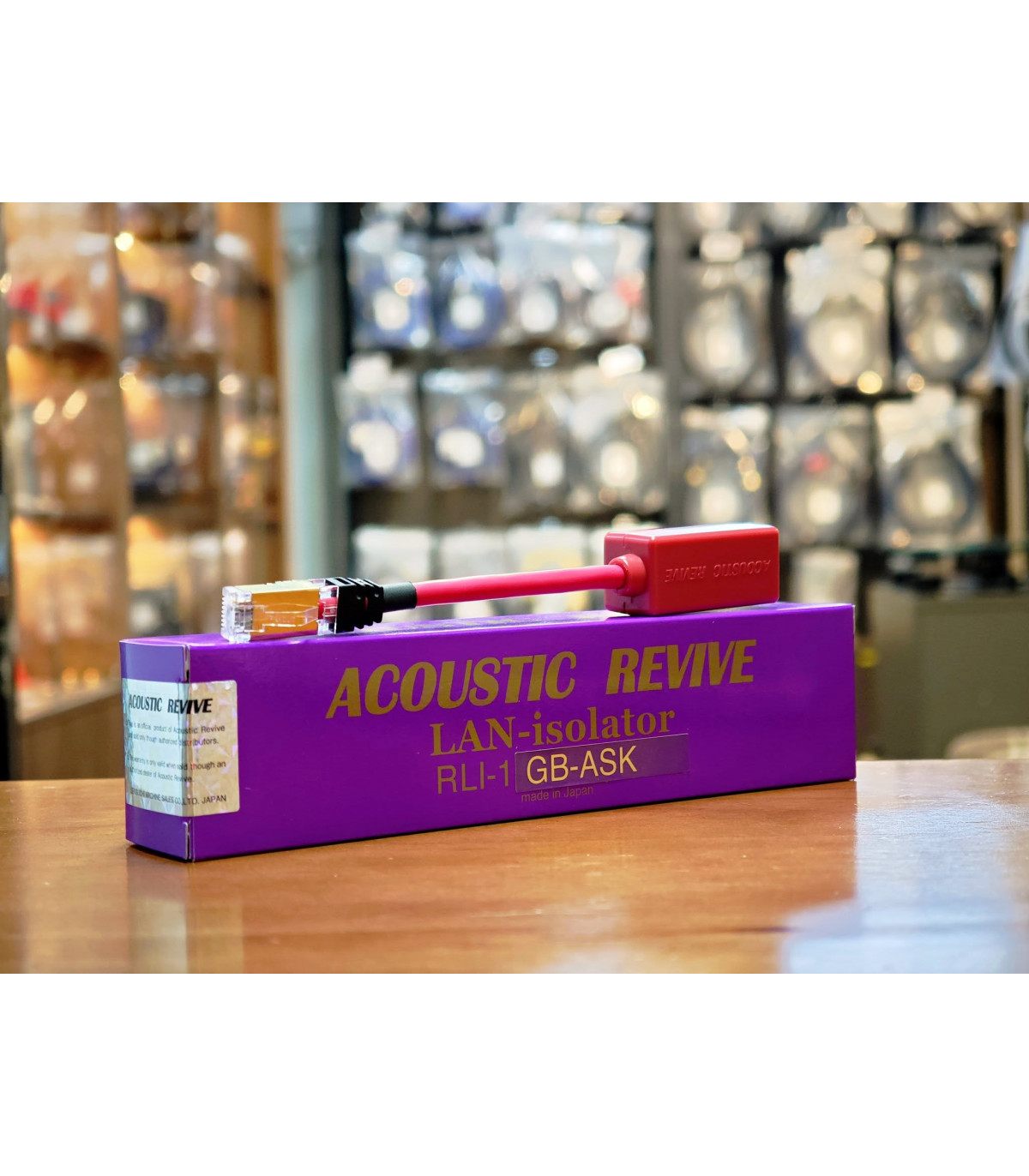 Revive Acoustic LAN - ACOUSTIC REVIVE RLI-1GB-TripleC Isolator RLI 