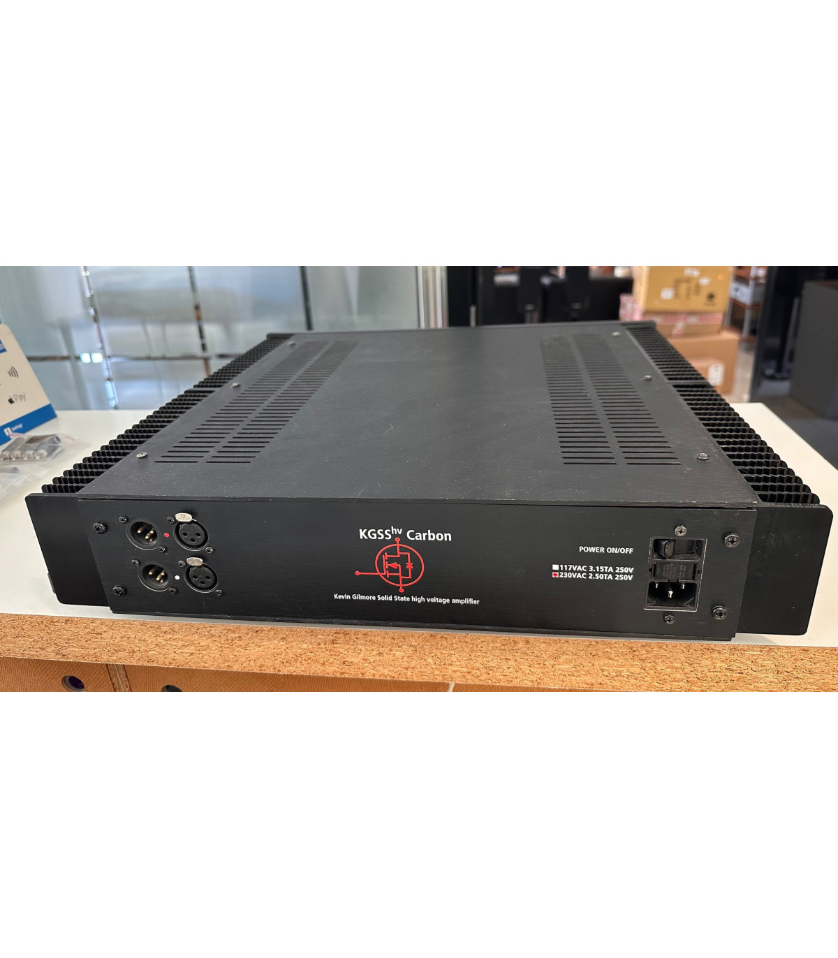 KGSShv Carbon Amplificatore per Cuffie elettrostatiche [usato]