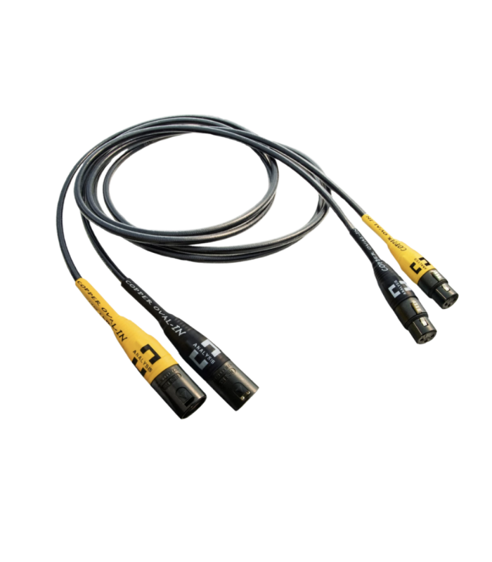 Analysis Plus Copper Oval in Micro Interconnects XLR Coppia di cavi di segnale mt. 1,5 [usato]