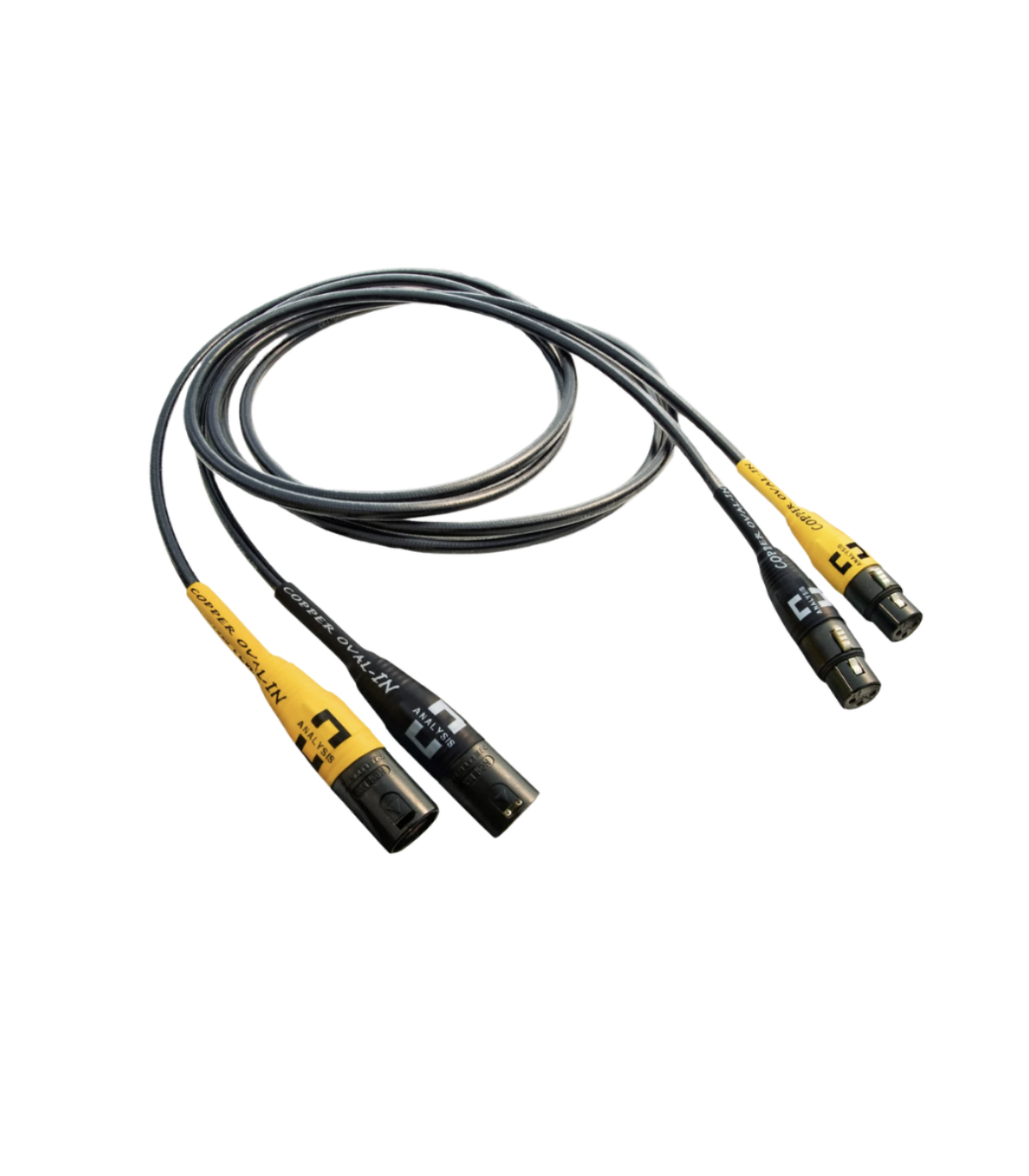 Analysis Plus Copper Oval in Micro Interconnects XLR Coppia di cavi di segnale mt. 1,5 [usato]