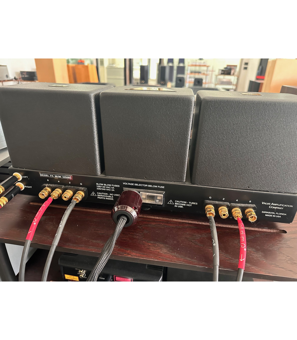 VAC PA80/80  Stereo Tube Power Amplifier [2nd hand]