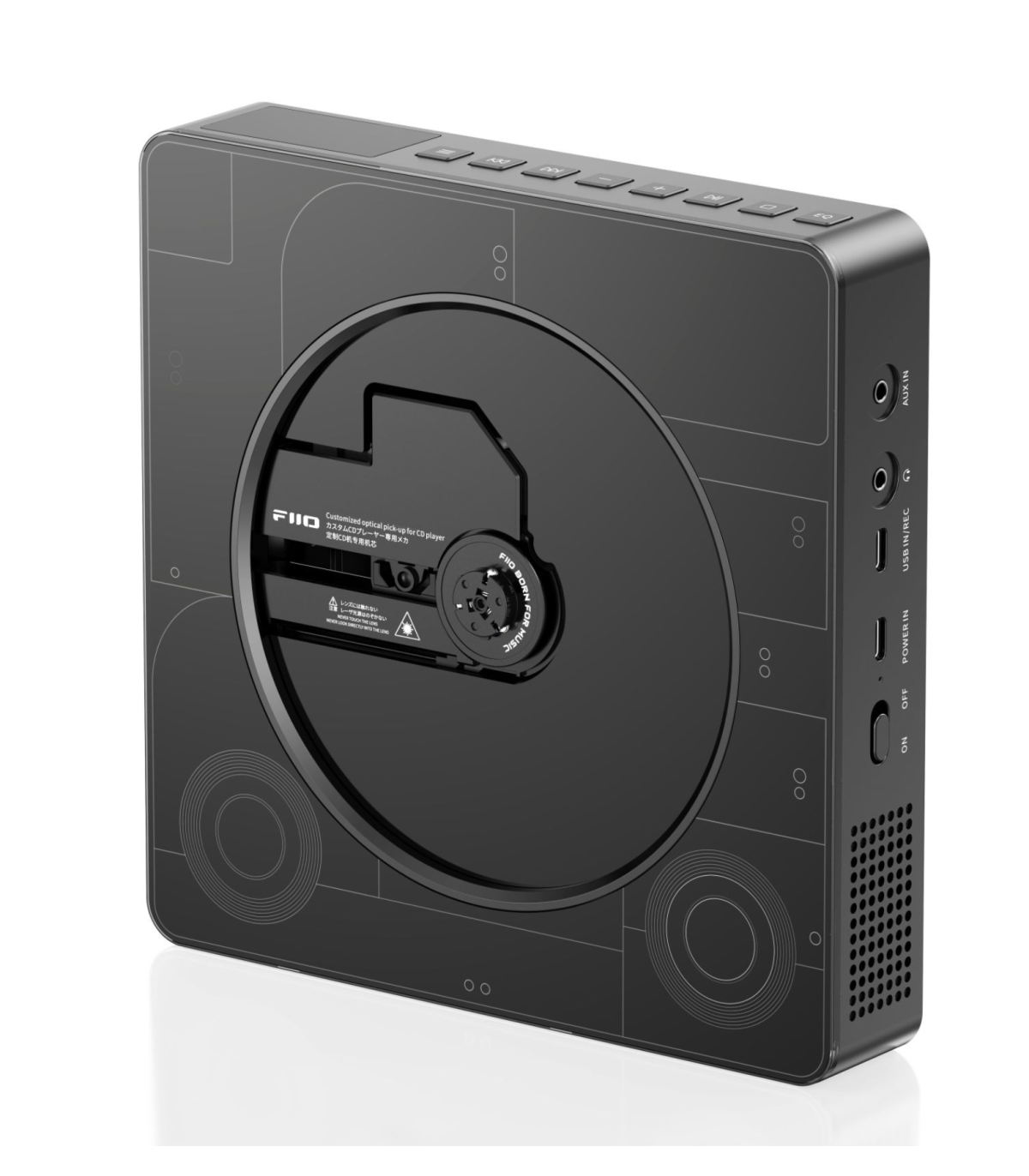 FiiO SnowSky Beatbox Lettore CD Portatile Multifunzione