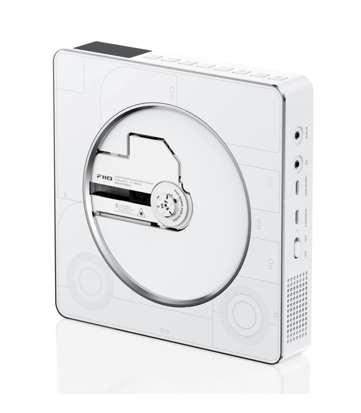 FiiO SnowSky Beatbox Lettore CD Portatile Multifunzione