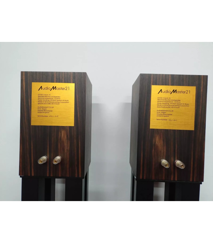 Audiomaster21 LS3/5a Classic 15 Ohm Loudspeakers Pair [b-Stock]