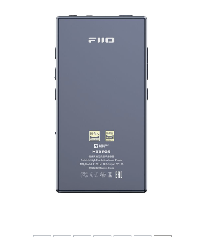 FiiO M33 R2R Lettore Audio Portatile Alta Risoluzione [b-Stock]