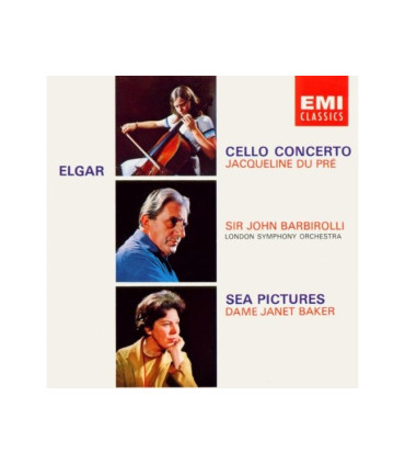 Elgar : Cello Concerto - Jacqueline Du Pré / Barbirolli - CD