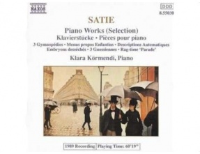 Erik Satie - Gymnopédies - A selection of Piano Pieces - CD
