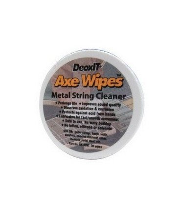 Caig DeoxIT AxeWipes metal strings treatment