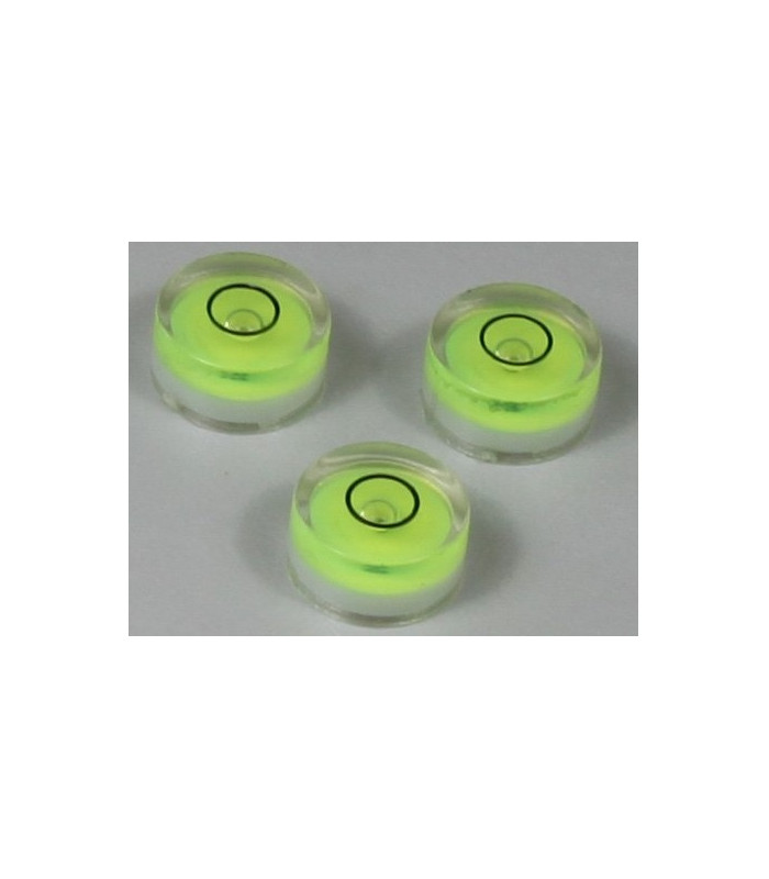 Circular mini-spirit level 12mm