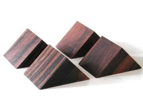 Yamamoto PB-22 Triangular base made from an ebony (Set of 4)