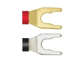 WireWorld deluxe Spade lugs connectors (set of 4)
