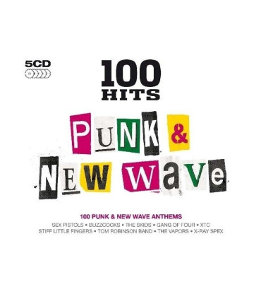 Punk & New Wave 100 Hits - Raccolta Box 5 CD